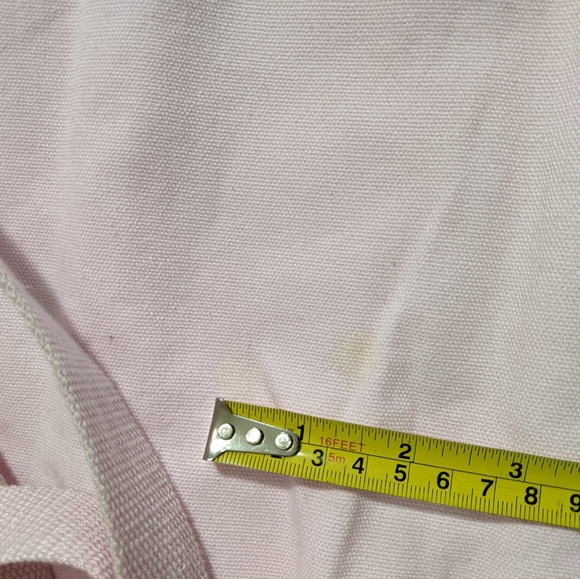 Victoria’s Secret Pink Canvas Tote Beach Bag Medium with Labeled Outer Pockets - Picture 12 of 12